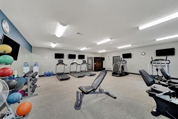 24 Hour fitness center